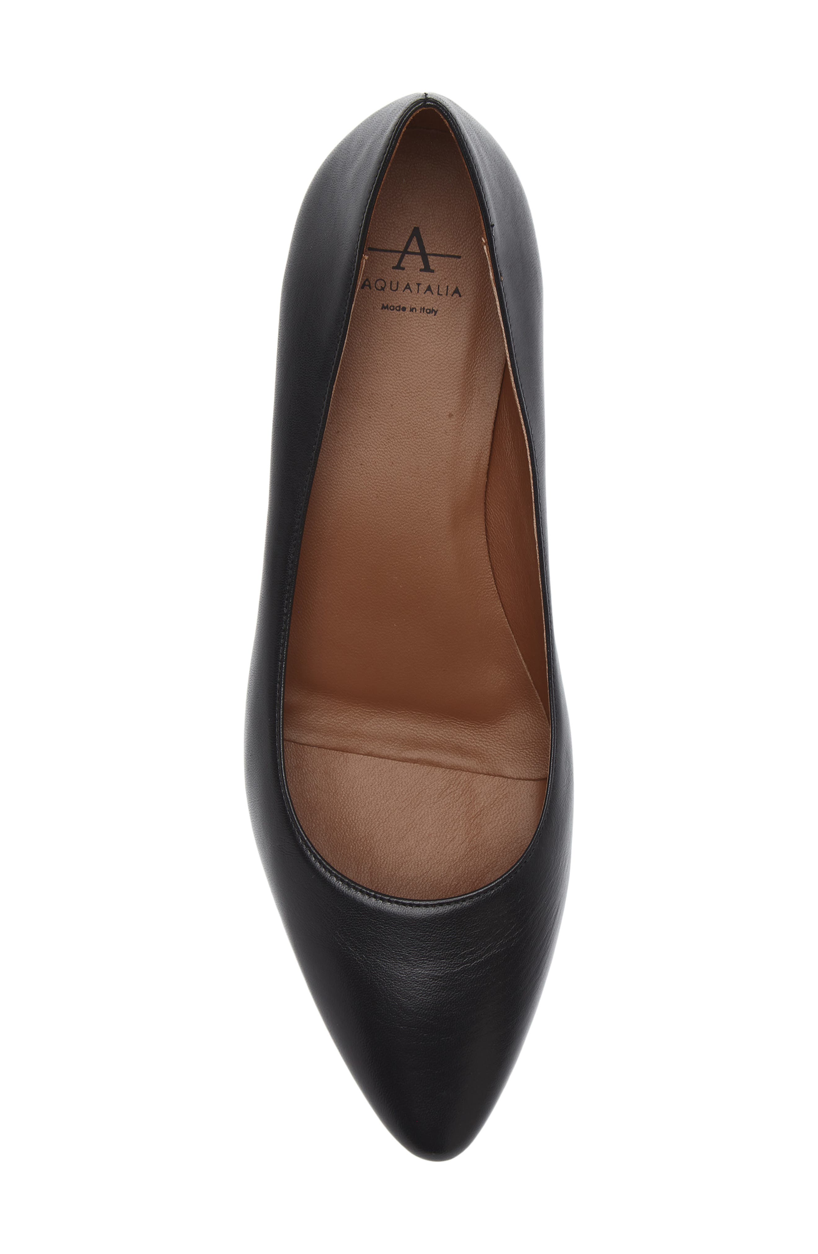 Aquatalia Pasha Weatherproof Pump, Alternate, color, Black/ Black