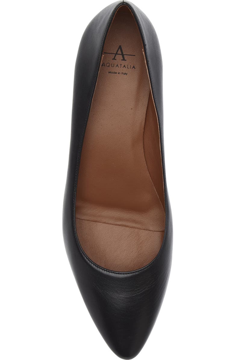 Aquatalia Pasha Weatherproof Pump, Alternate, color, Black/ Black