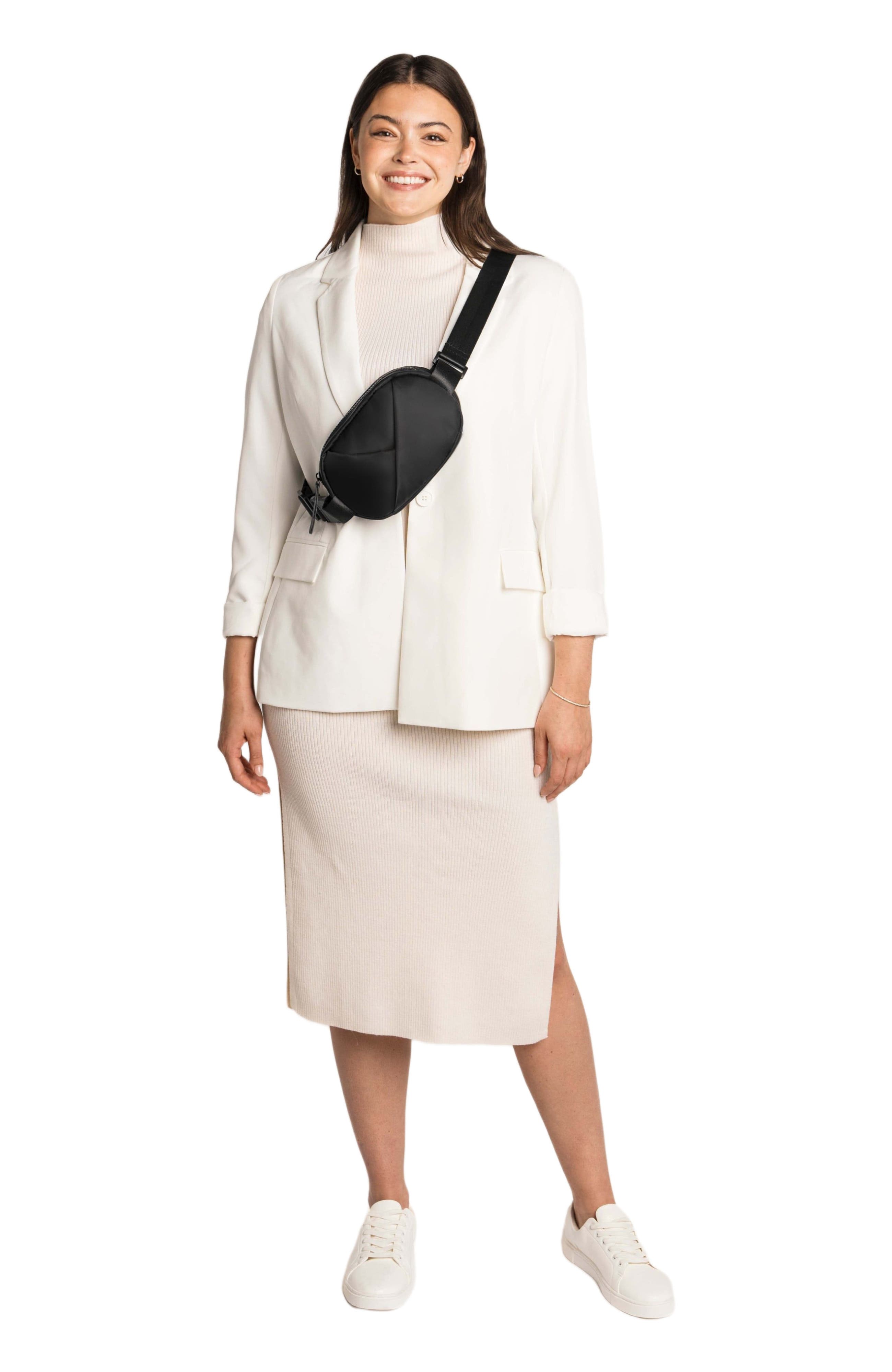 Lux and Nyx Origami Sling Belt Bag, Alternate, color, 