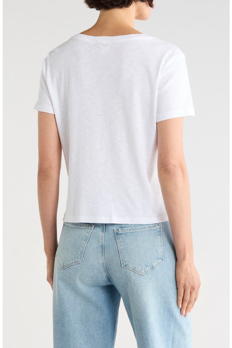 Carly Crop T-Shirt, Alternate, color, WHITE
