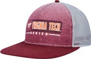 COLOSSEUM Men's Colosseum  Maroon/Gray Virginia Tech Hokies Snapback Hat