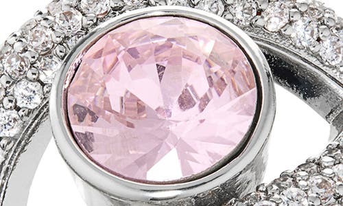 KURT GEIGER KURT GEIGER LONDON CRYSTAL & CZ EVIL EYE RING