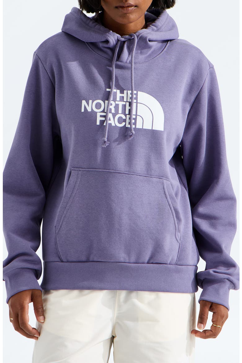 Evolution Half Dome Graphic Hoodie, Main, color, GROUNDED PLUM