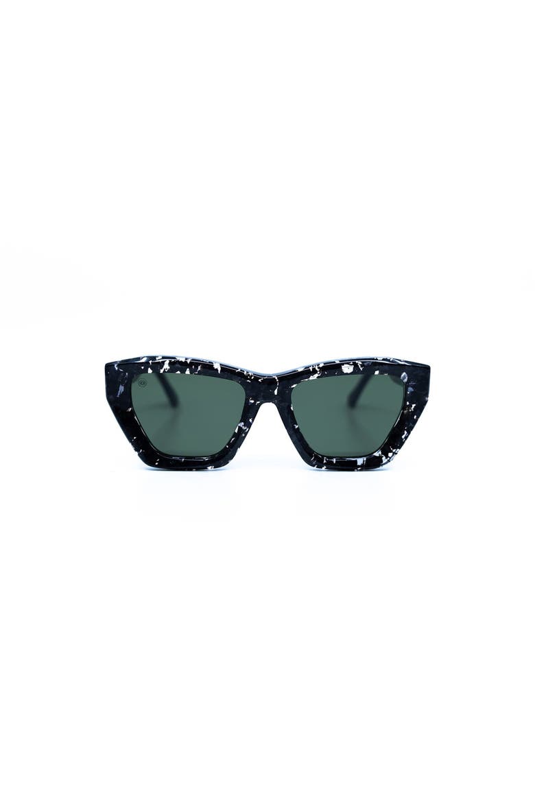 Osca Demi Sunglasses, Main, color, Green