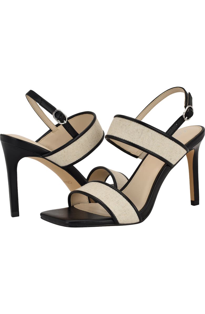 Calvin Klein Amour Slingback Sandal, Alternate, color, Medium Natural