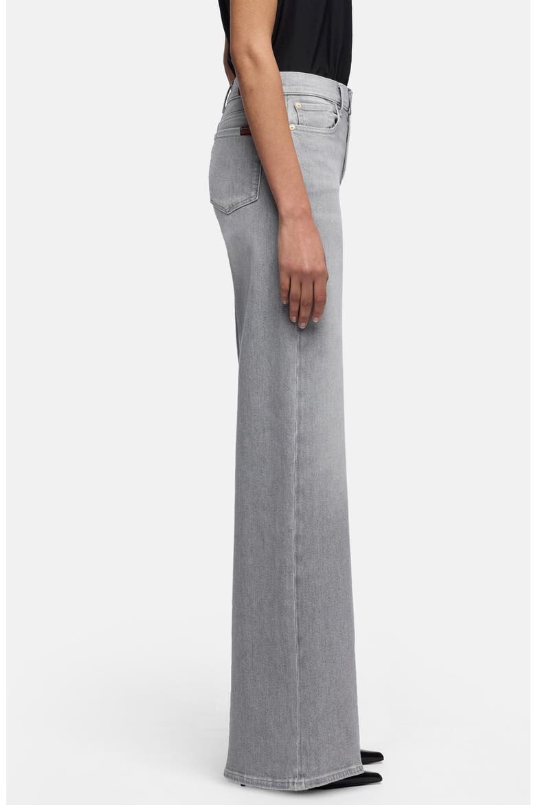 Lotta High Waist Wide Leg Jeans, Alternate, color, SILVER WASH