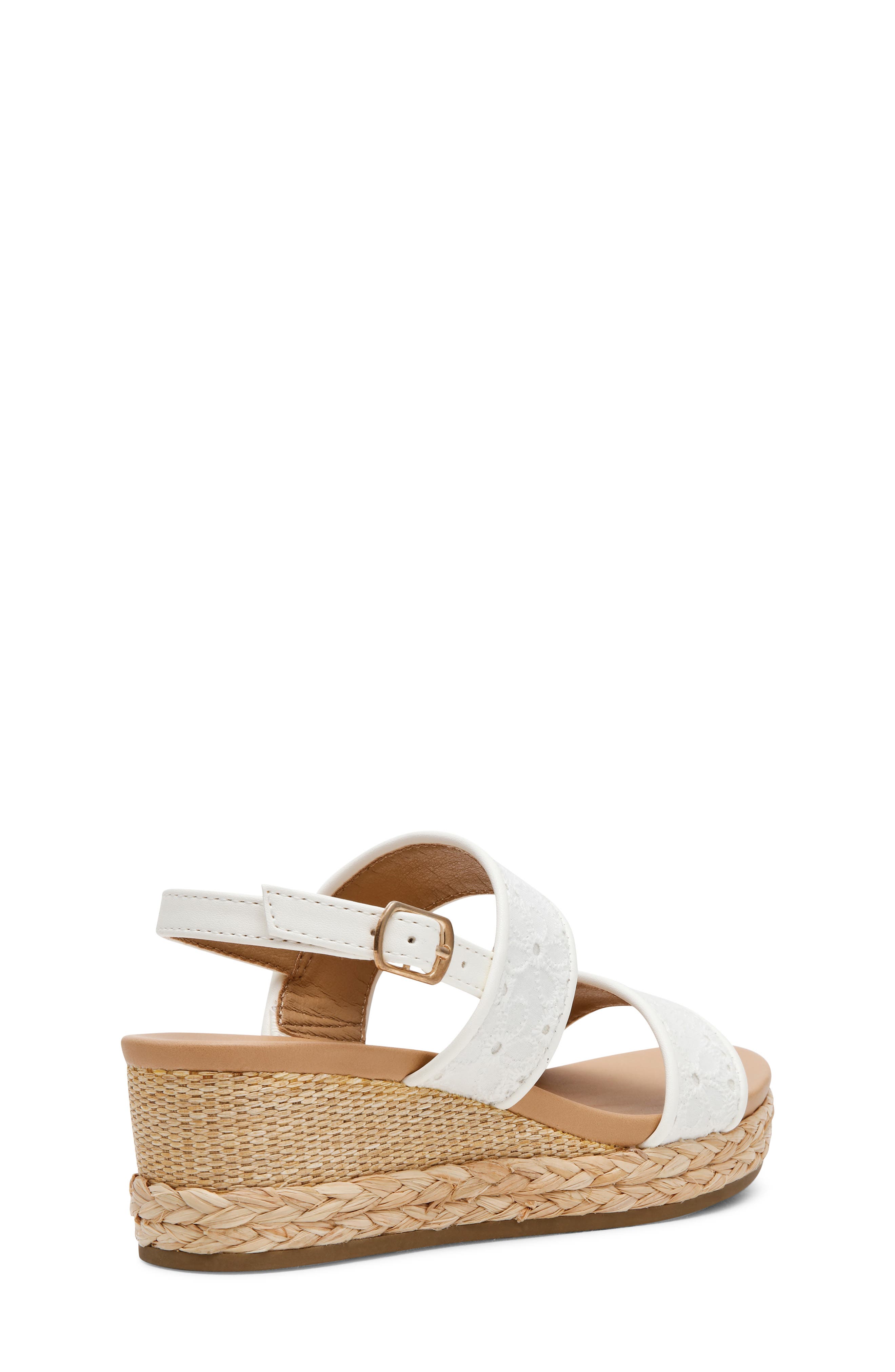 DV by Dolce Vita Kids' Elsha Wedge Sandal, Alternate, color, Ivory