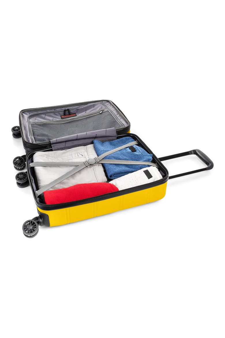 LAX 3 Piece Hardside Luggage Set, Alternate, color, Yellow