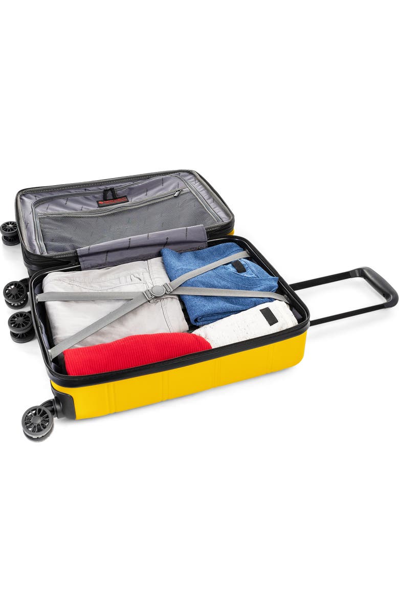 Swiss Mobility LAX 3 Piece Hardside Luggage Set, Alternate, color, Yellow