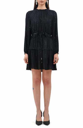 Celina Moon Starlight Long Sleeve Minidress