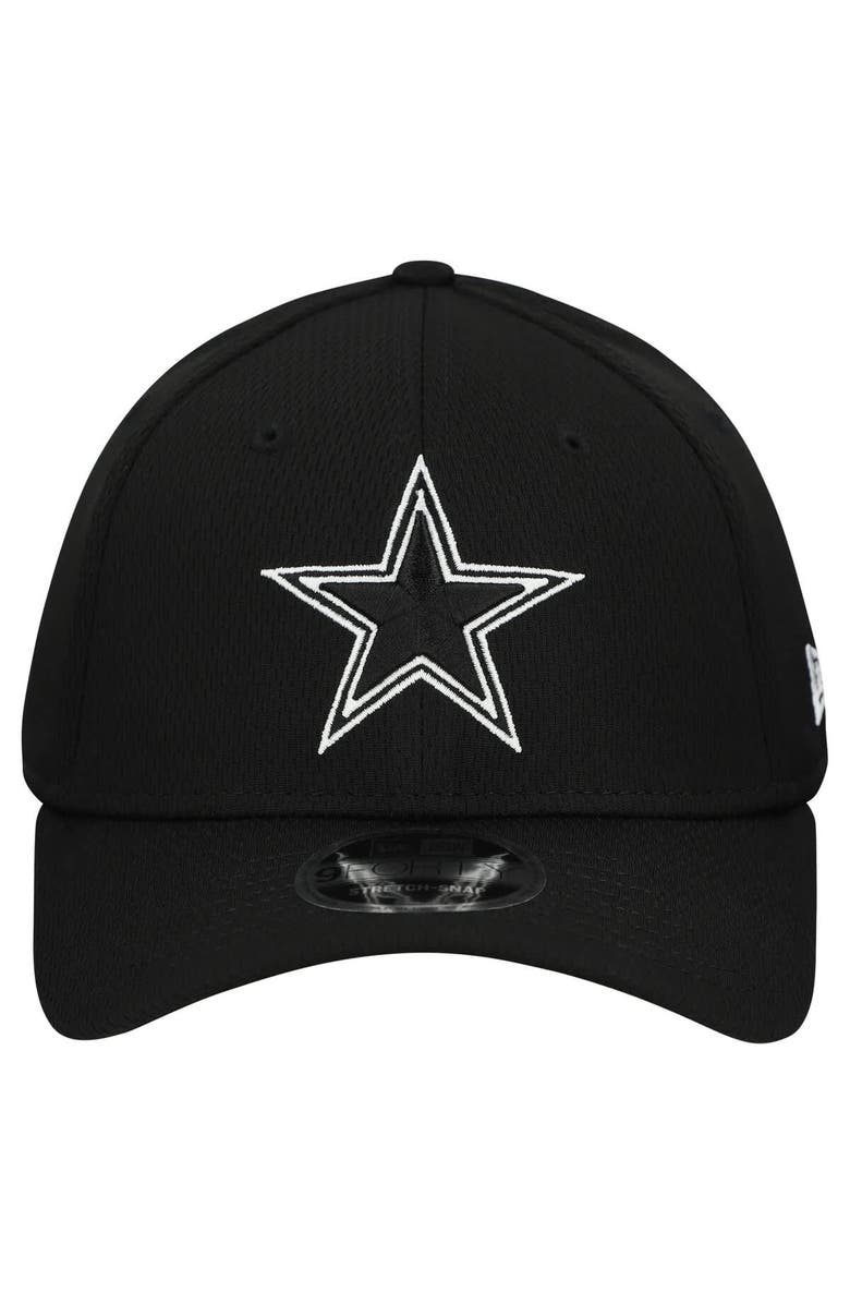 New Era Men's New Era Black Dallas Cowboys B-Dub 9FORTY Adjustable Hat, Alternate, color, Black