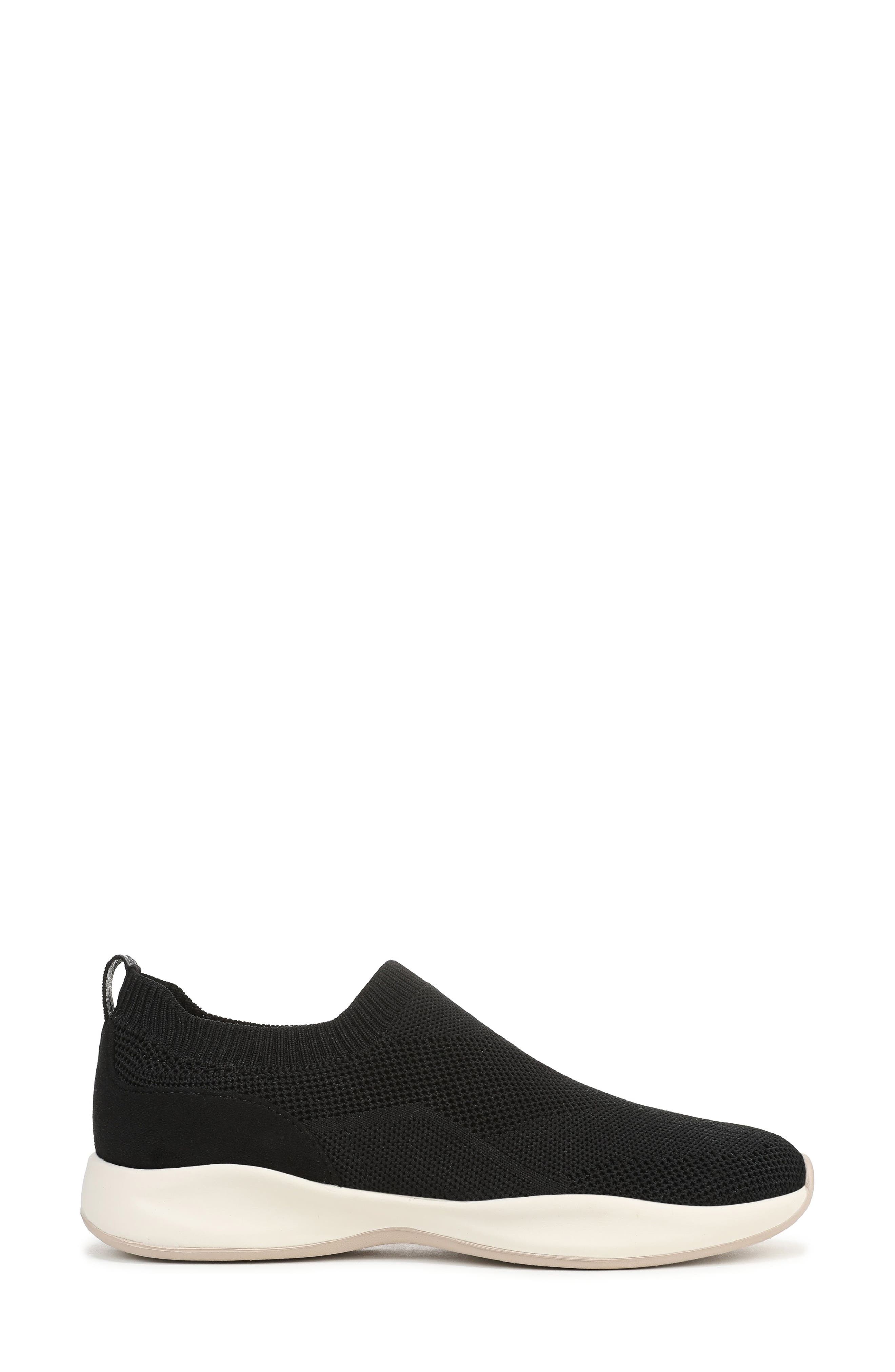 LifeStride Upbeat Slip-On Sneaker, Alternate, color, Black Engineered Knit