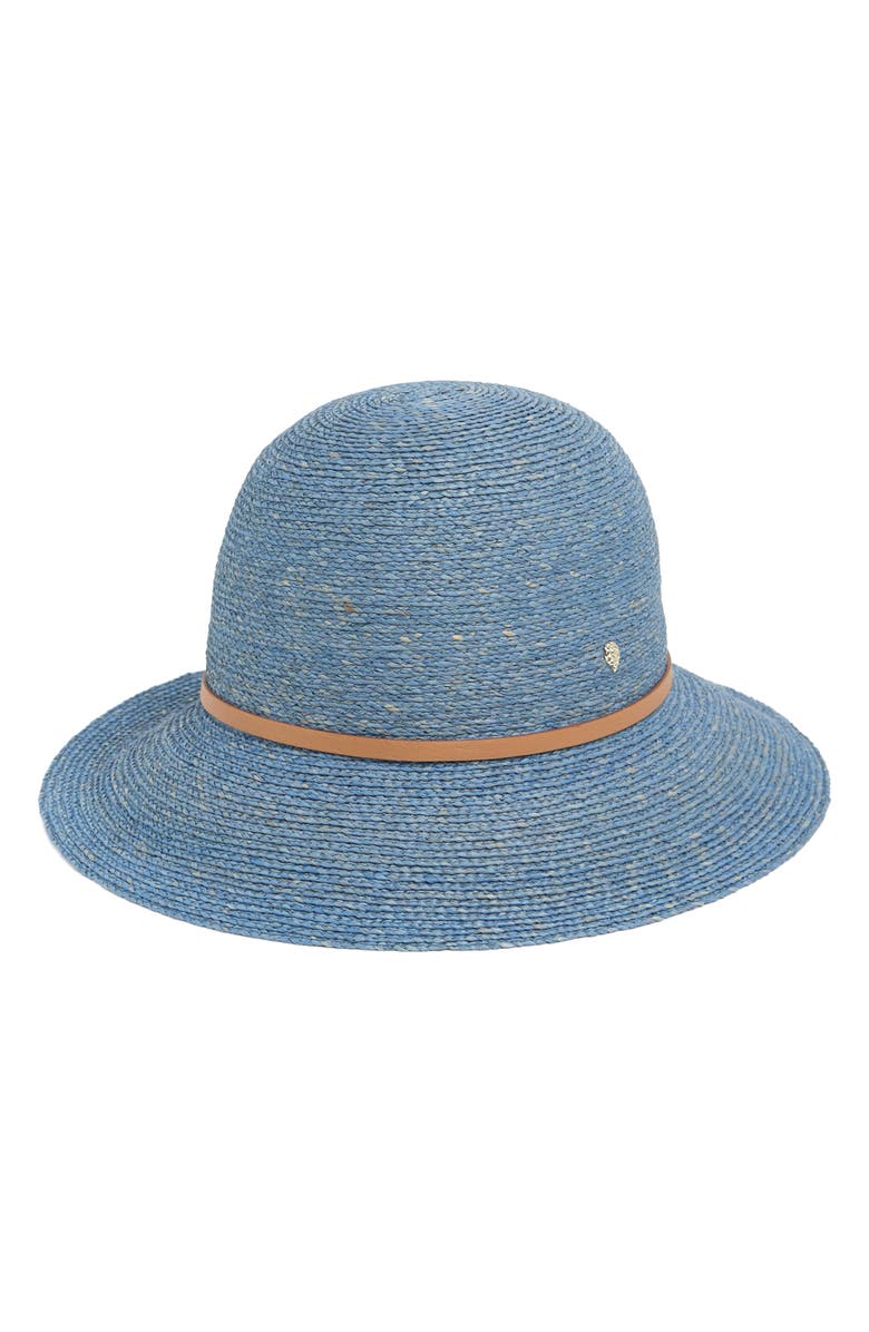 Helen Kaminski Packable Raffia Cloche Hat, Main, color, 
