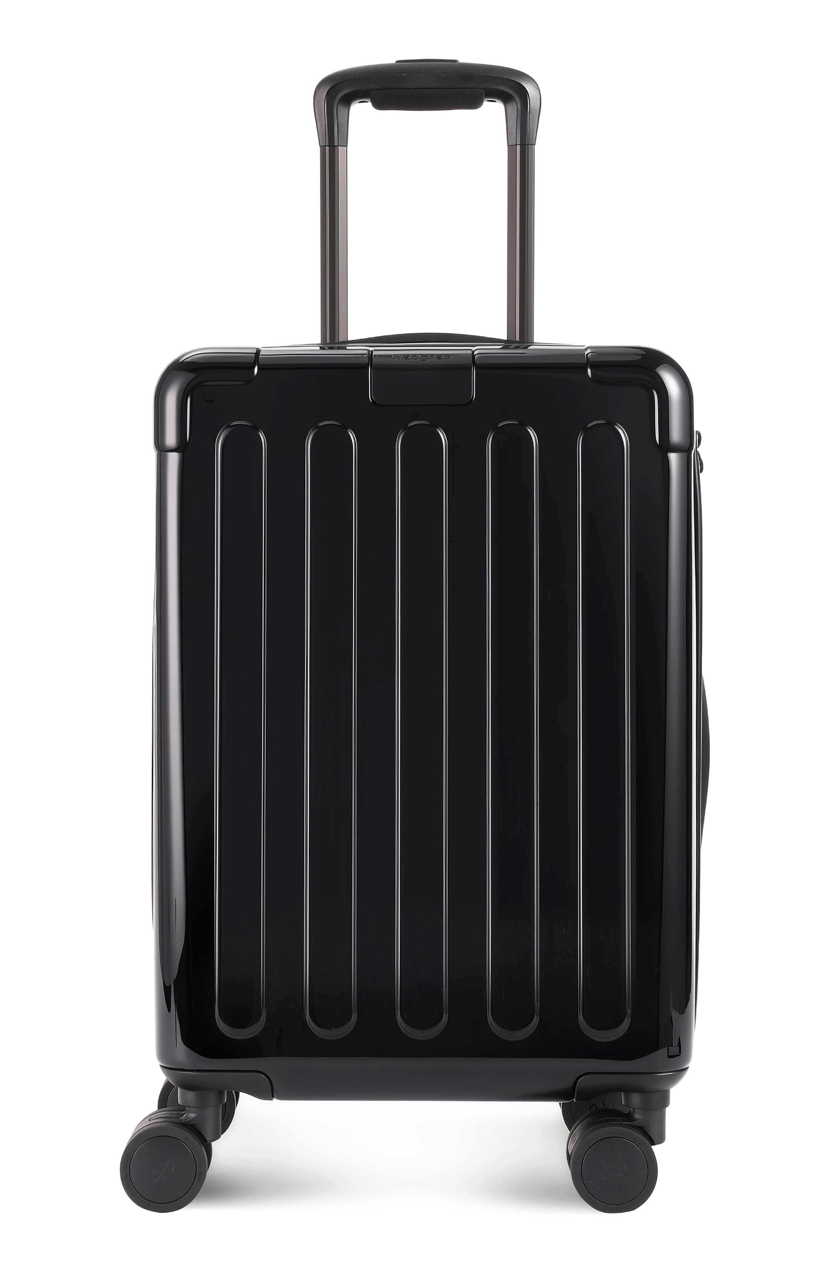 Hedgren Nostos Glossy Spinner Carry-On, Main, color, Nocturne
