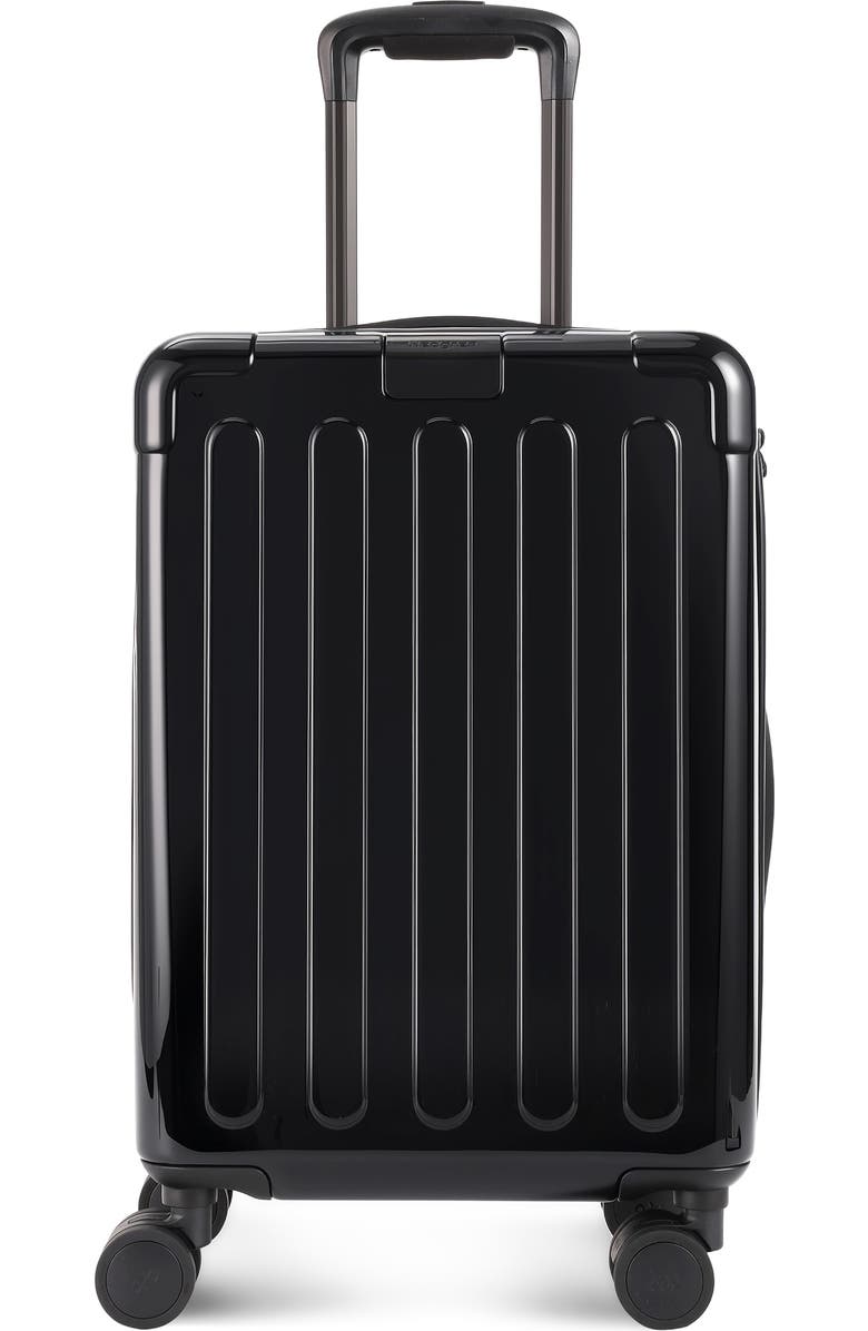 Hedgren Nostos Glossy Spinner Carry-On, Main, color, Nocturne
