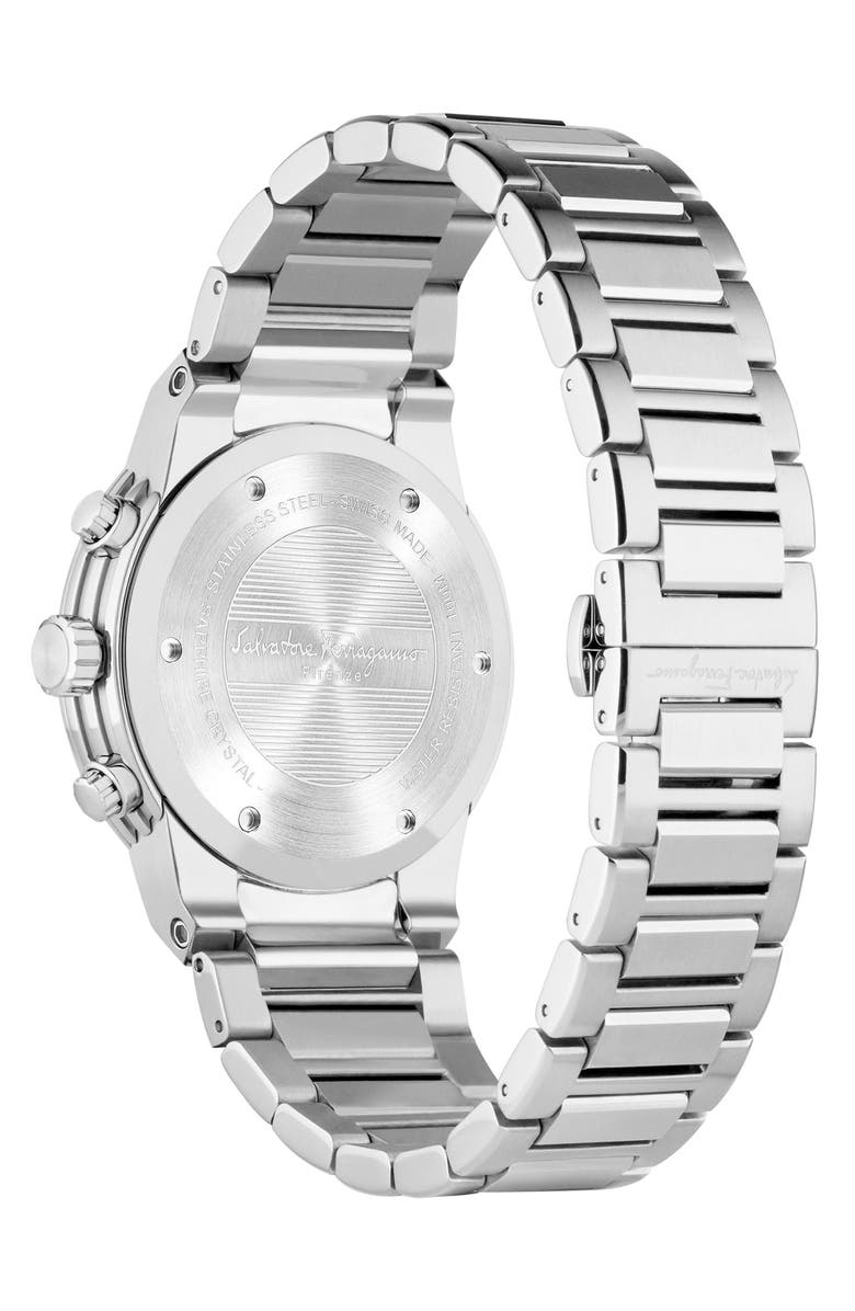 FERRAGAMO Salvatore Ferragamo F80 Chronograph Bracelet Watch, 44mm, Alternate, color, 