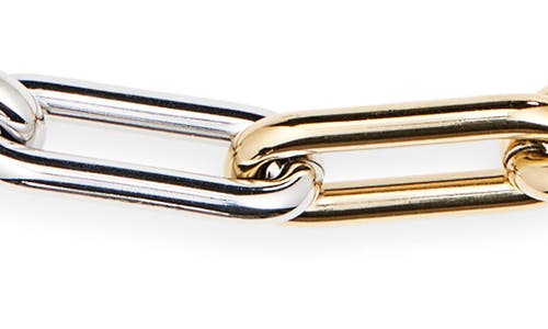 Jenny Bird Elli Mixed Metal Paperclip Link Chain Necklace