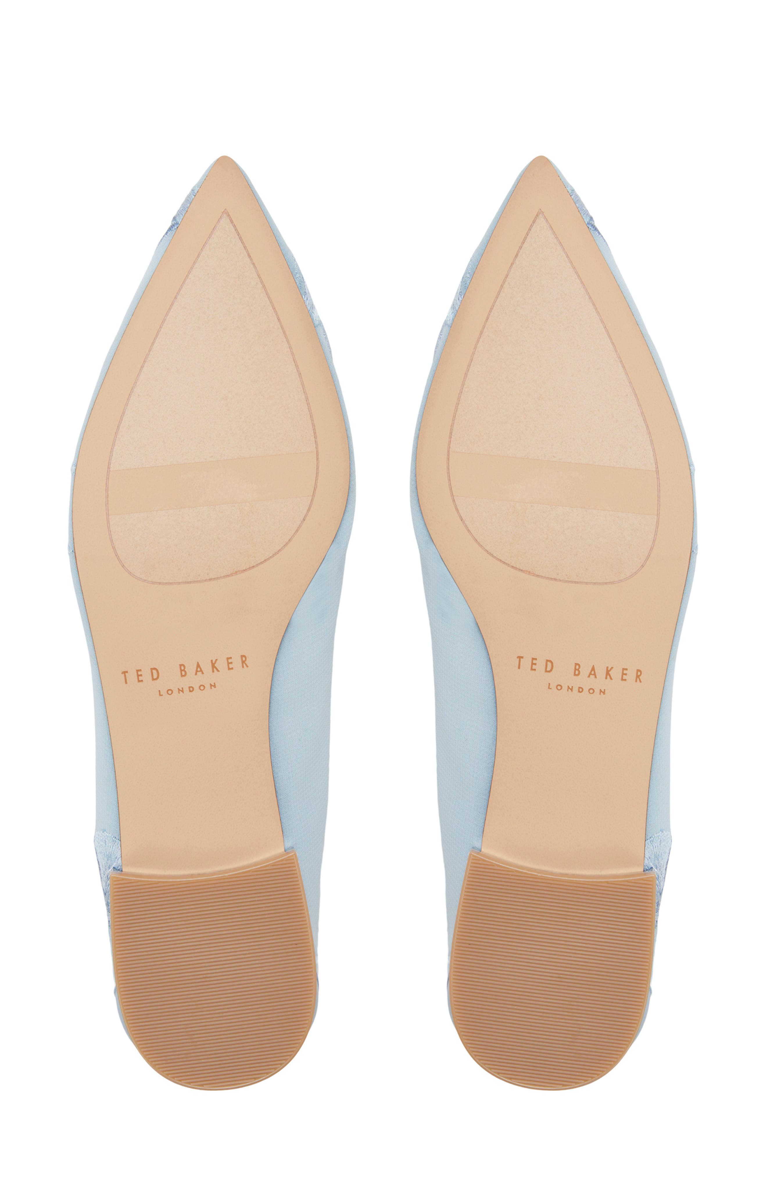 Ella Mae Pointed Toe Flat, Alternate, color, SLATE BLUE