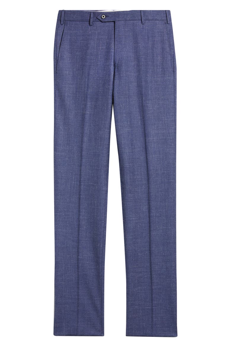 Parker Stretch Wool Trousers, Alternate, color, BLUE