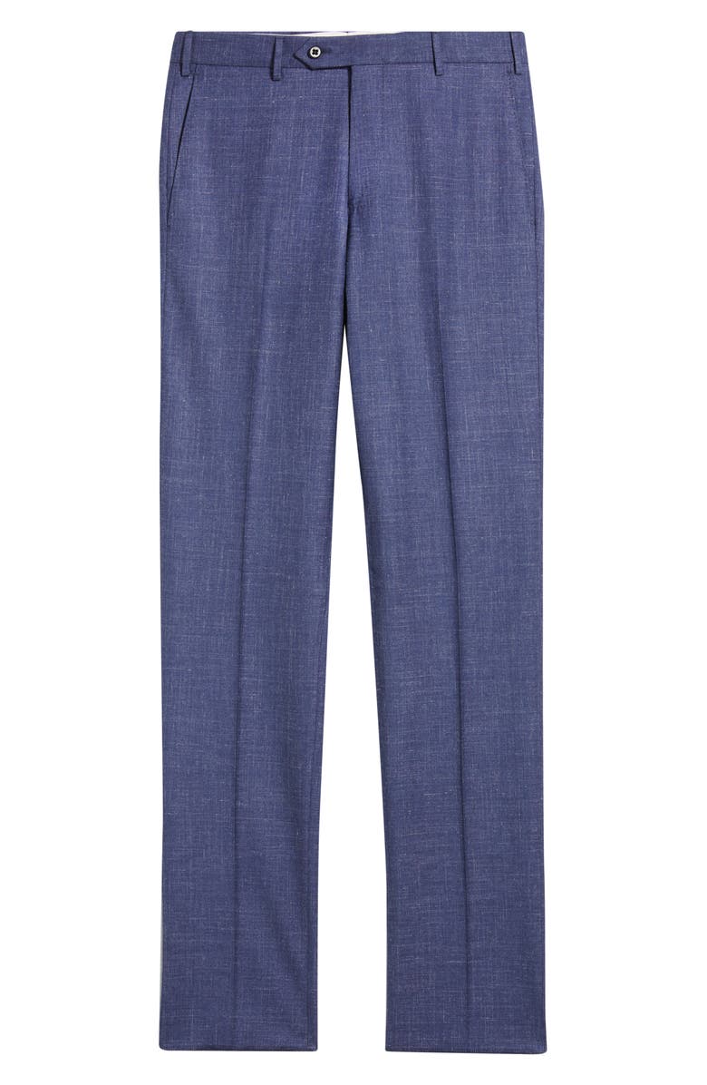 Zanella Parker Stretch Wool Trousers, Alternate, color, Blue