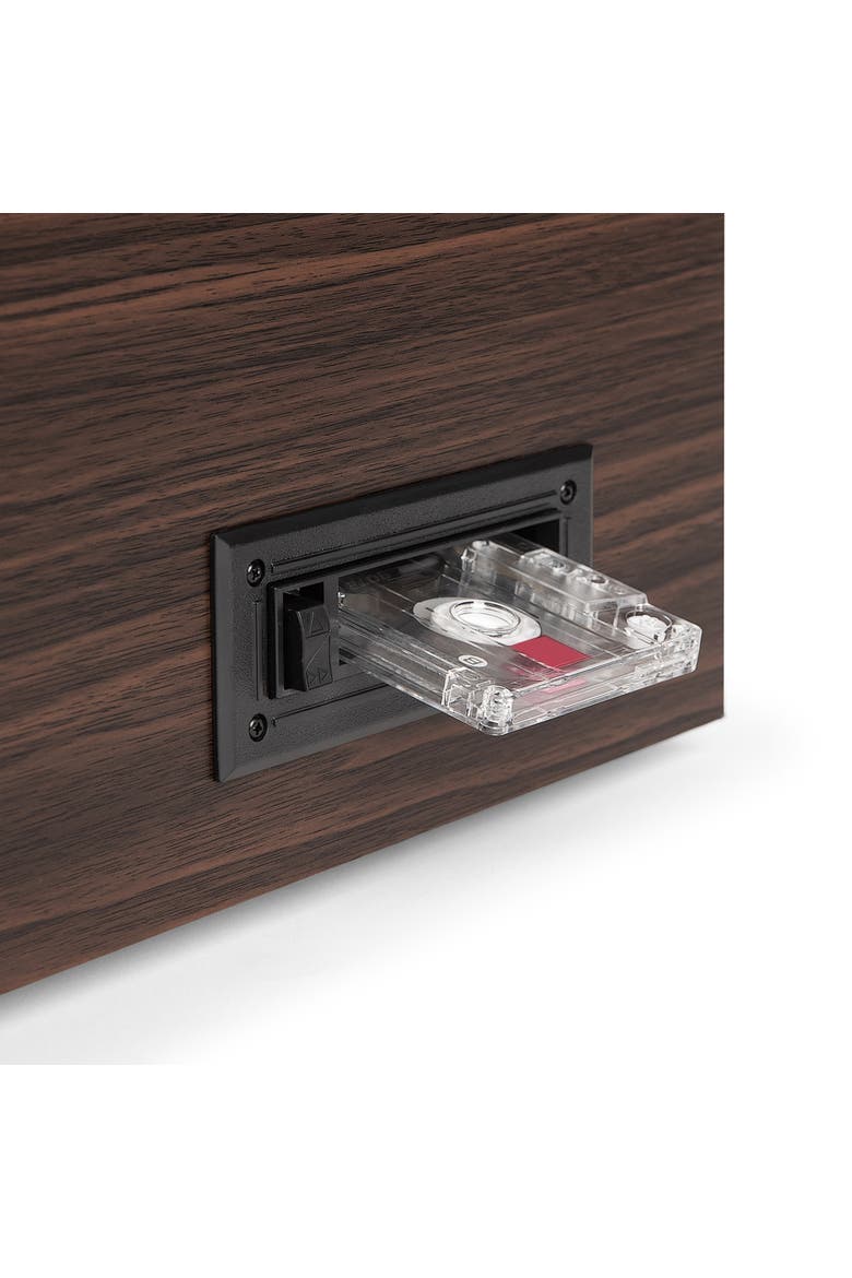 Empire 6 in 1 Wood Record Player, Alternate, color, Espresso