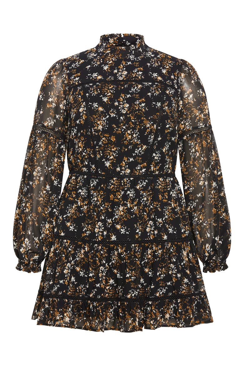 Lennox Floral Long Sleeve Dress, Alternate, color, FLORAL