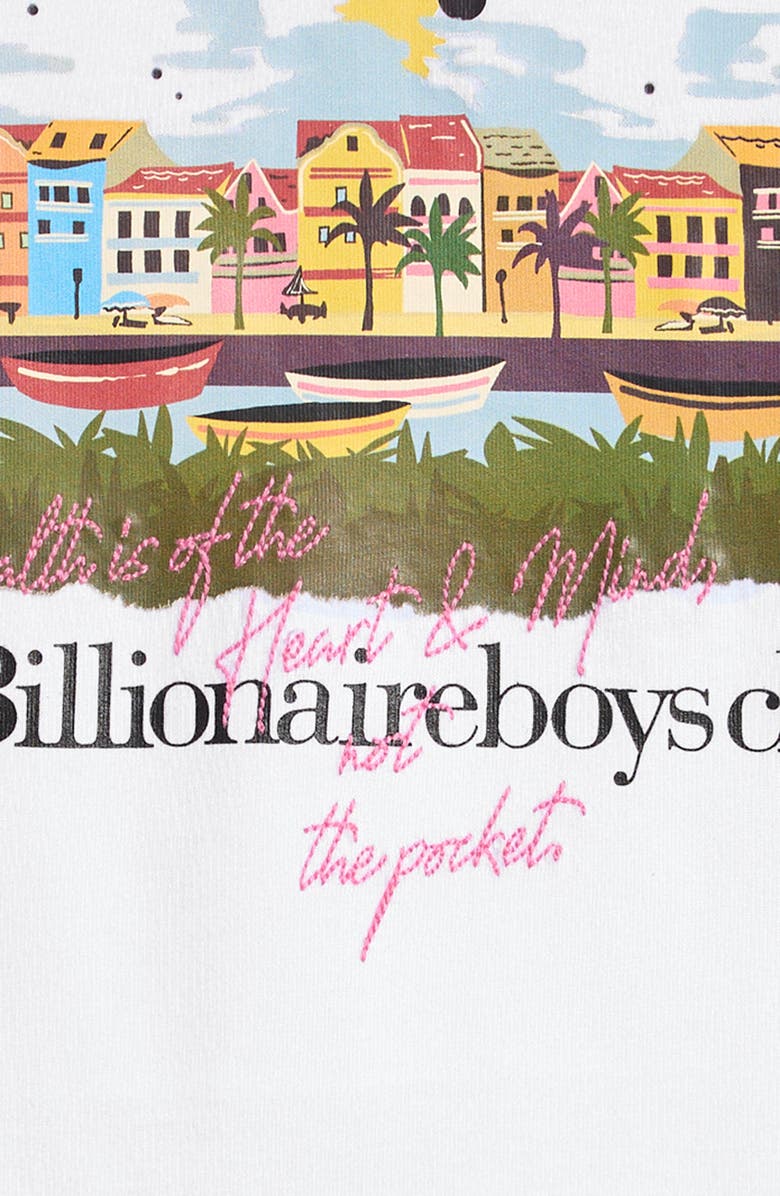 Billionaire Boys Club Kids' Greetings Graphic T-Shirt, Alternate, color, White