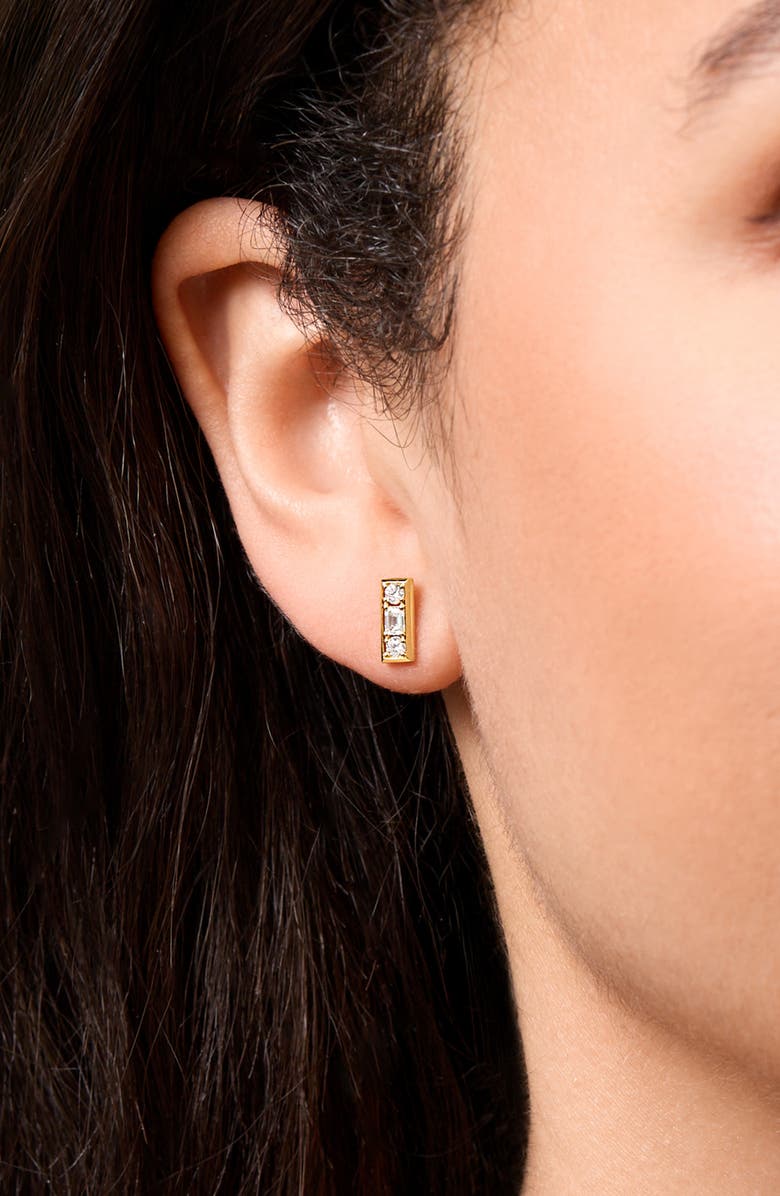 Bony Levy Maya 18K Yellow Gold Diamond Stud Earrings, Alternate, color, 18K Yellow Gold