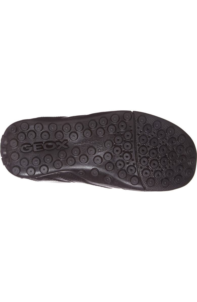 Geox Snake Moc 2 Leather Waterproof Loafer, Alternate, color,