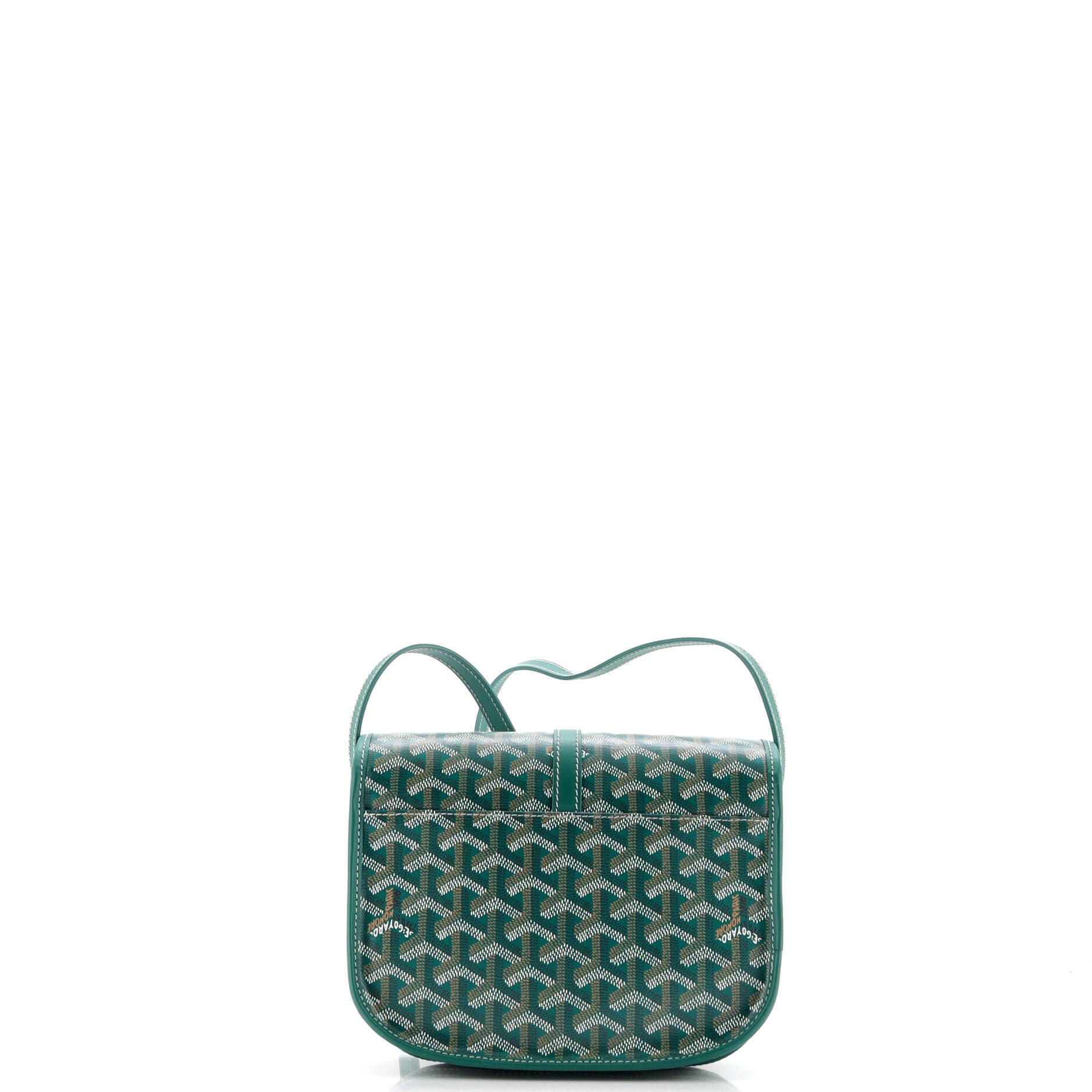 Pre-Owned Goyard Belvedere II Messenger Bag Coated Canvas PM, Alternate, color, 