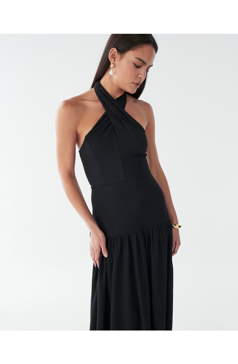BWLDR Harvi Midi Dress, Alternate, color, Black