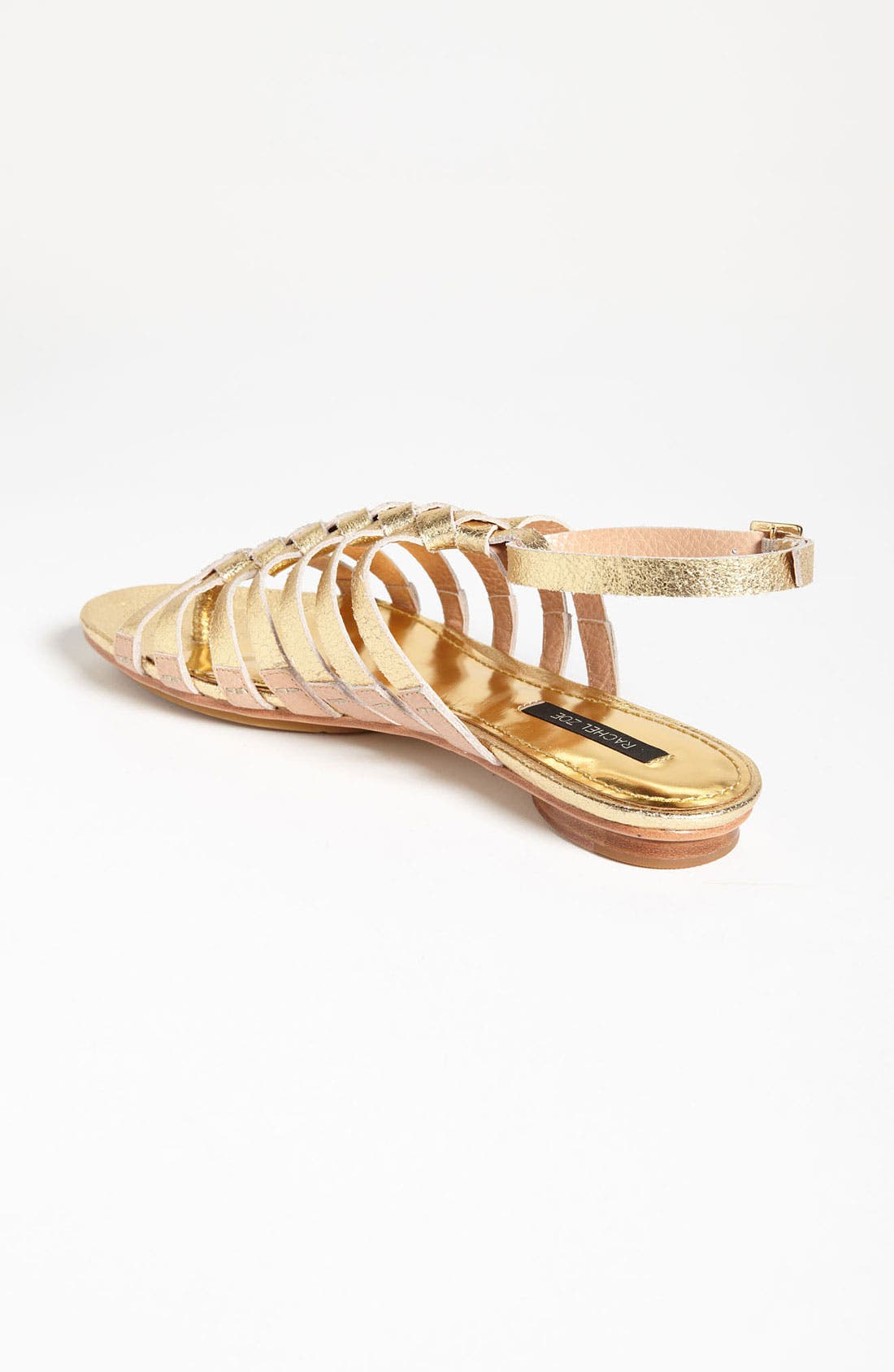'Carlyle' Sandal, Alternate, color, GOLD