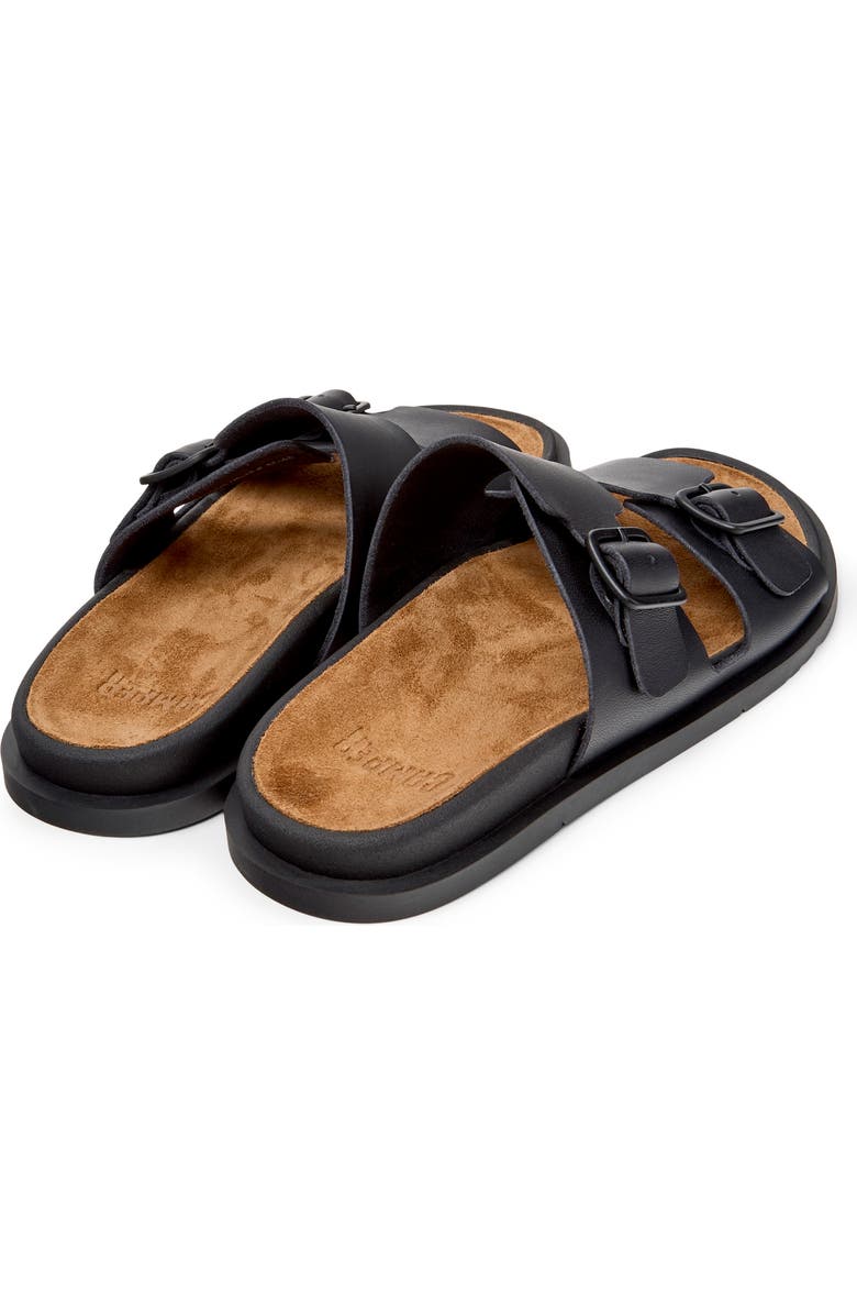 Camper Lluc 2-Strap Sandal, Alternate, color, Black