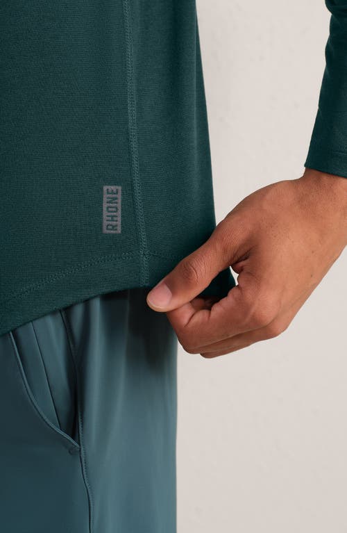 Rhone Atmosphere Long Sleeve Performance T-shirt In Green