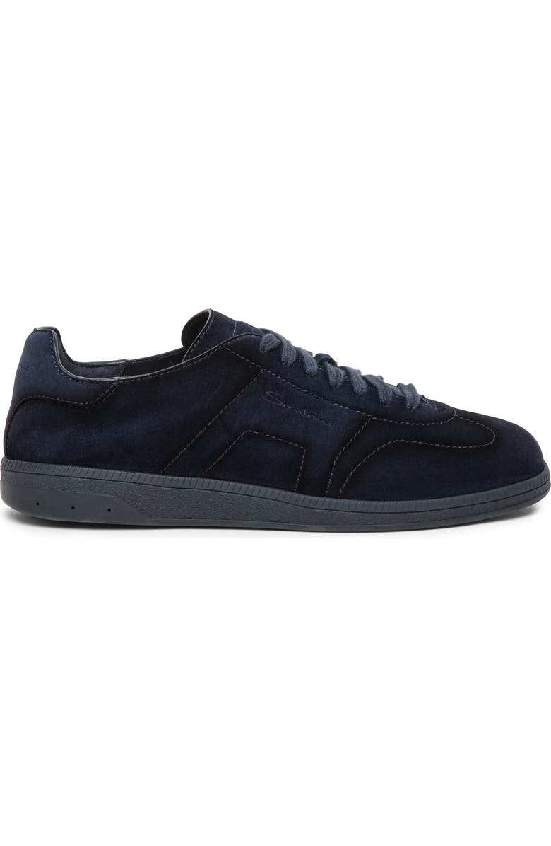 Santoni Low Top Sneaker, Alternate, color, Blue-U60