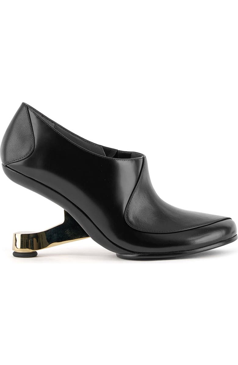United Nude Eamz Dana Pumps, Main, color, Black + Gold
