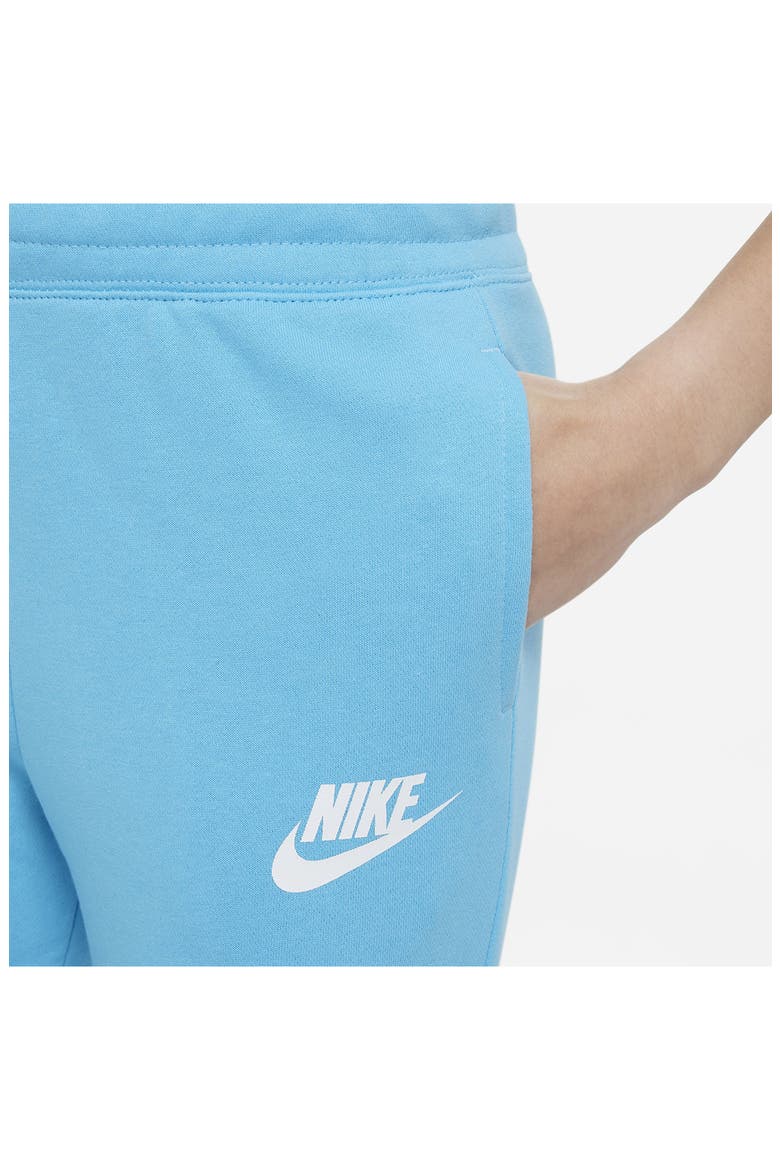 Kids' Club Sweatpants, Alternate, color, BALTIC BLUE/ WHITE