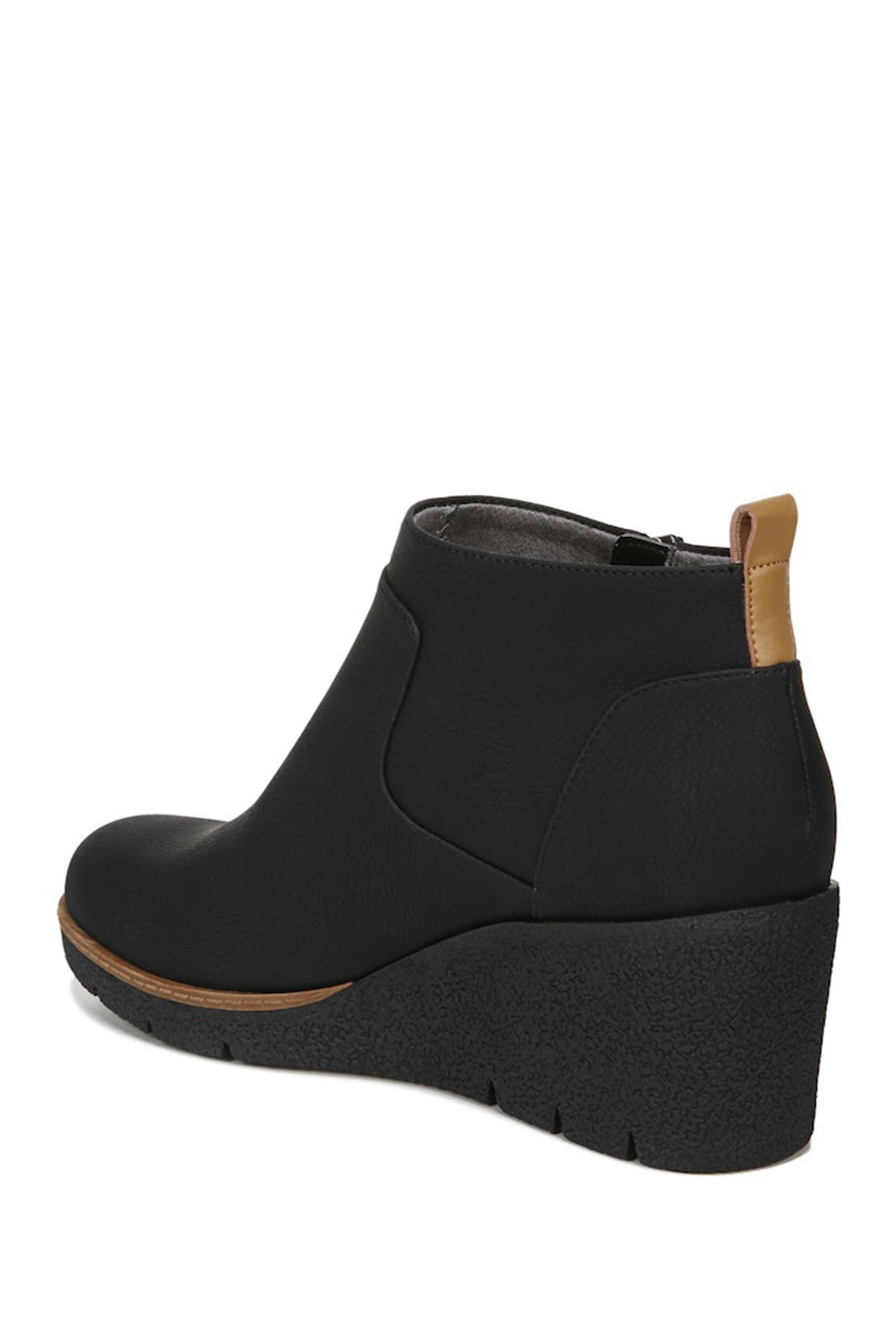 Dr. Scholl's Bianca Wedge Bootie, Alternate, color, Black
