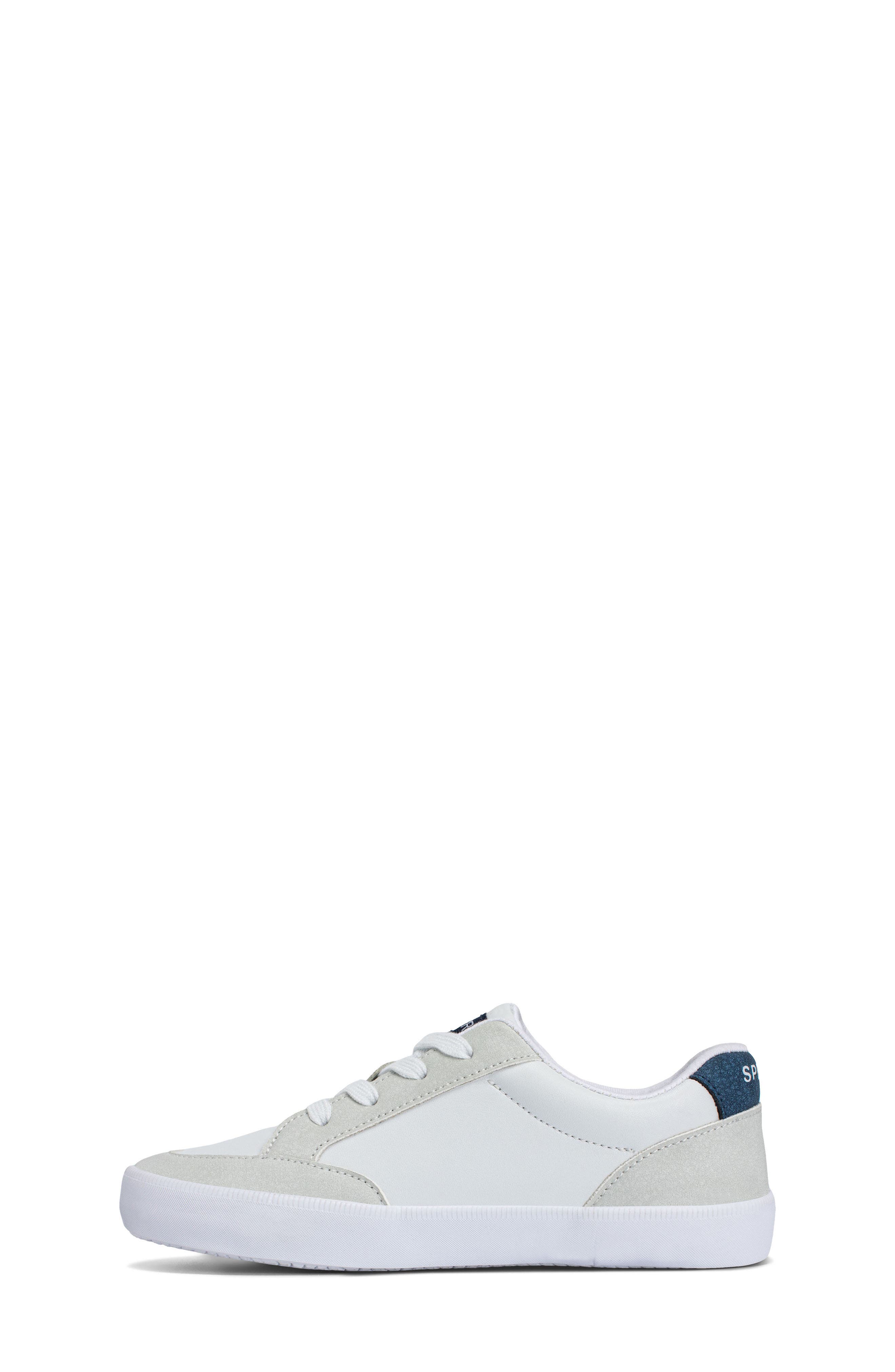 Kids' Boardwalk II Sneaker, Alternate, color, WHITE