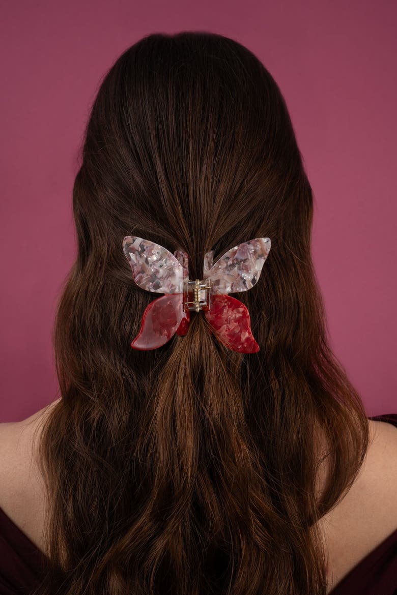 Butterfly Claw, Alternate, color, Ruby