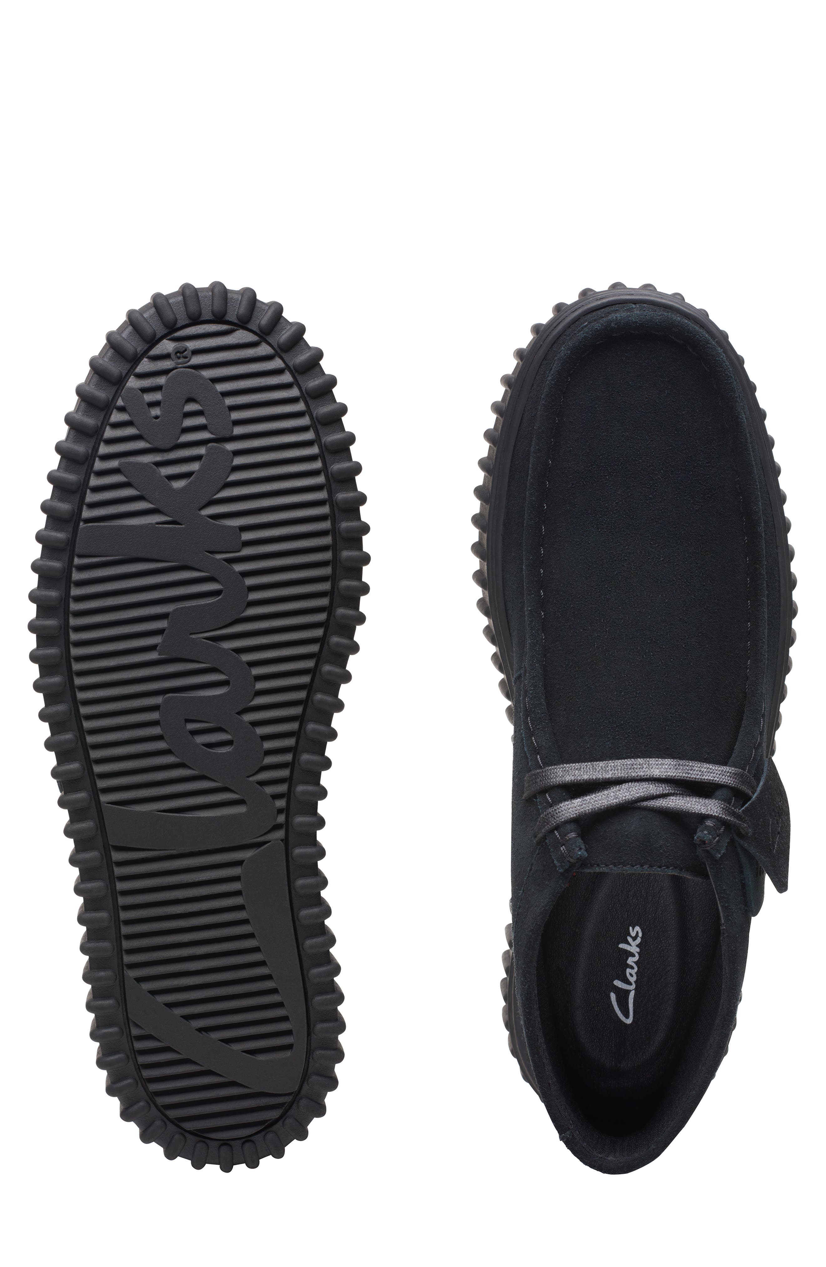 Clarks<sup>®</sup> Originals Torhill Hi Chukka Boot, Alternate, color, Black Sde