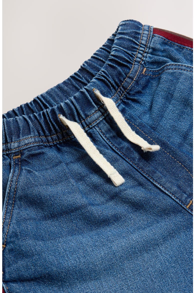 Kids' Side Stripe Jeans, Alternate, color, BLUE