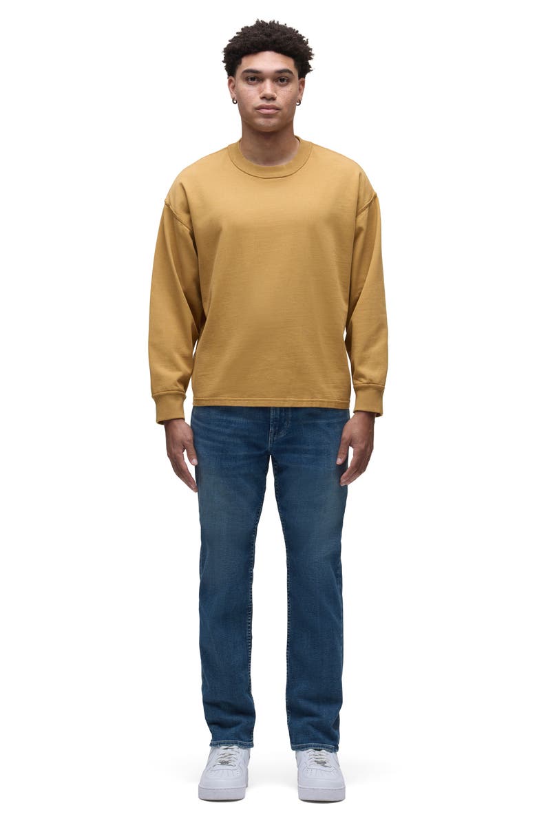 Hudson Jeans Blake Slim Straight Stretch Jeans, Alternate, color, Overcast