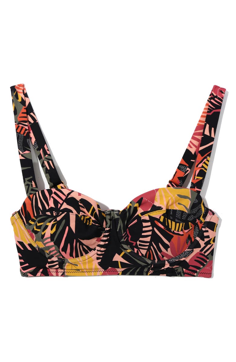 Hanky Panky Balconette Bikini Top, Alternate, color, Palm Springs