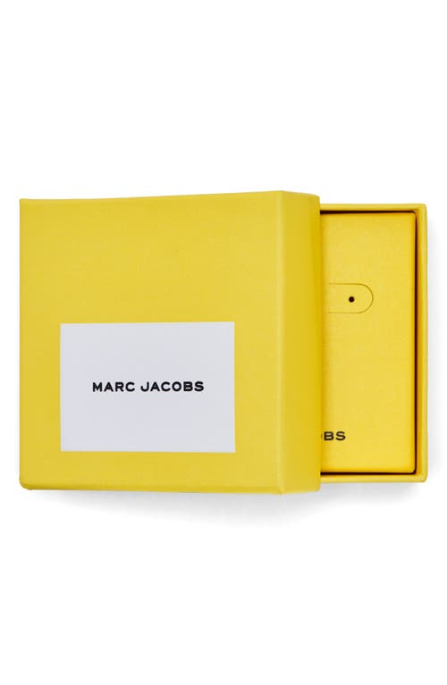 Marc Jacobs Domino Stud Earrings In Black