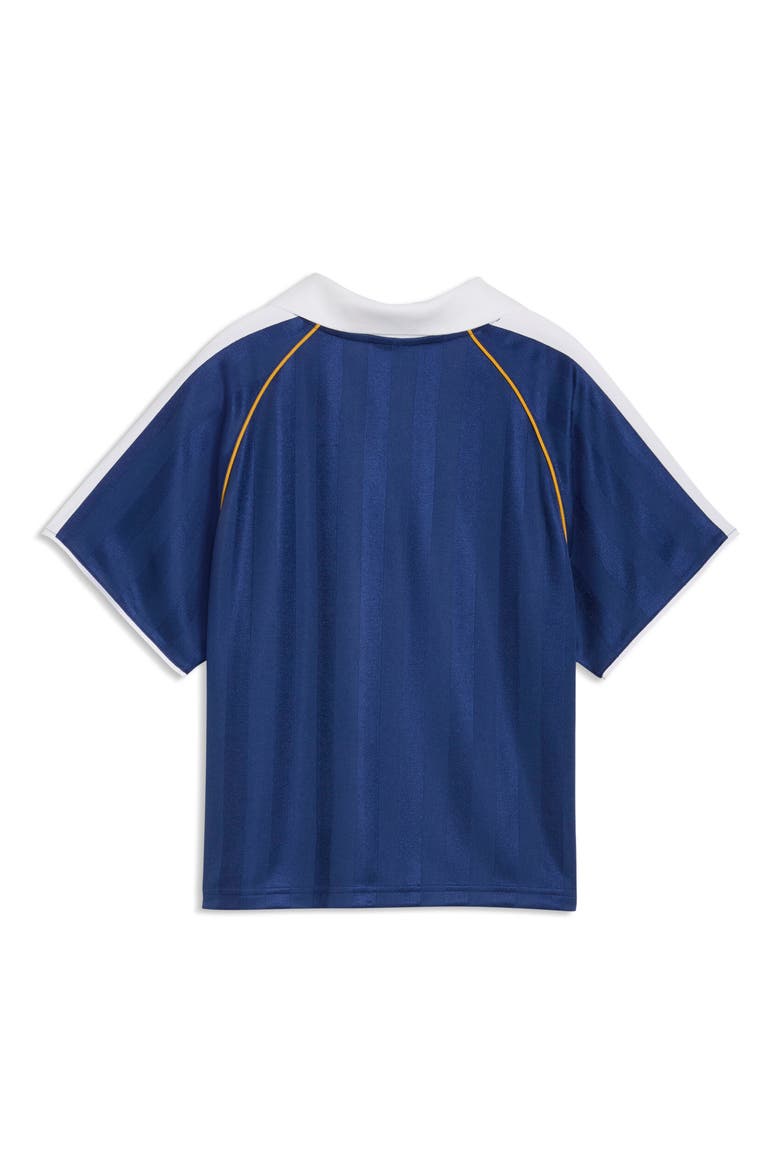 T7 Relaxed Soccer Polo, Alternate, color, BLUE JEWEL