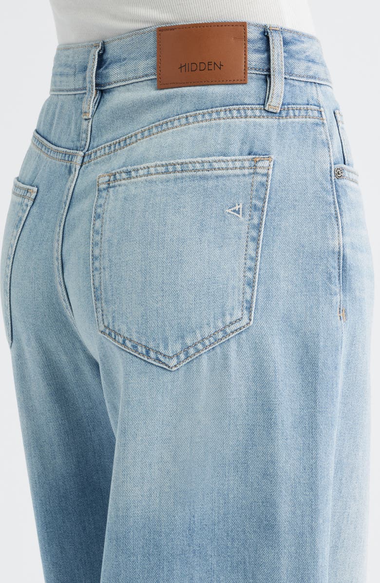 HIDDEN JEANS Clean Super Wide Leg Jeans, Alternate, color, Light Wash