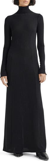 rag & bone Lilith Metallic Long Sleeve Turtleneck Maxi Sweater Dress | Nordstrom rag & bone Lilith Metallic Long Sleeve Turtleneck Maxi Sweater Dress | Nordstrom