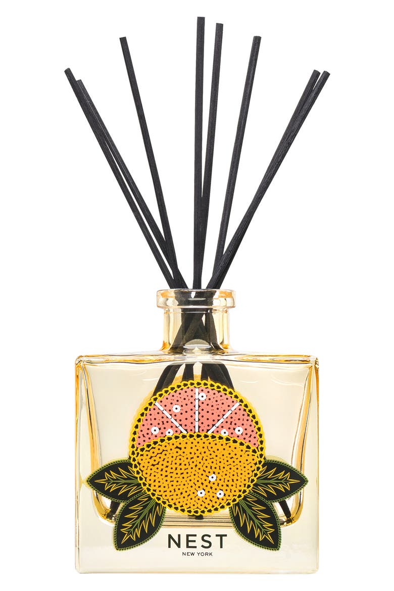 Grapefruit Decorative Reed Diffuser, Alternate, color, NO COLOR