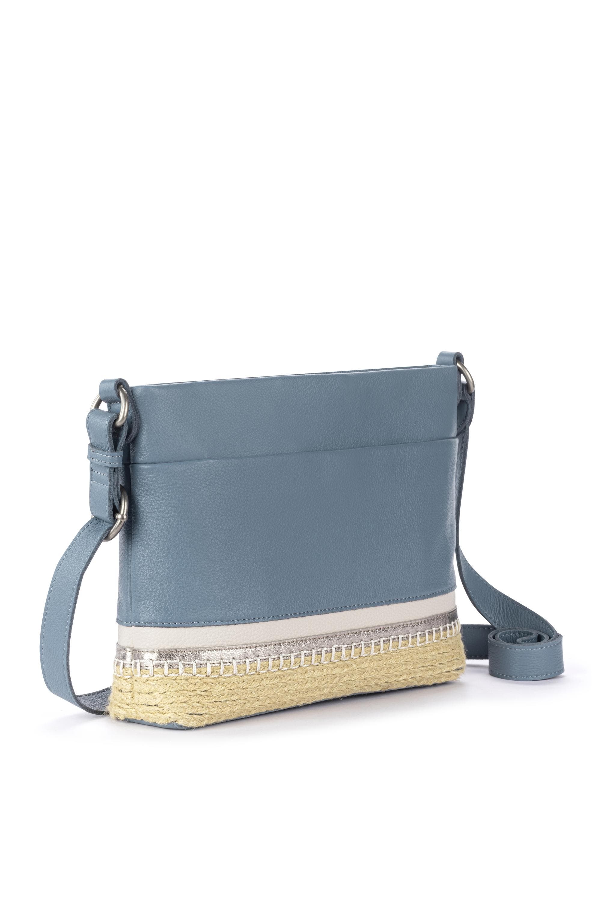 Melrose Crossbody Leather Bag, Alternate, color, Maritime Espadrille